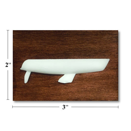 Catalina 320 Sailboat Mini Half Hull 3D Printed Ornament or Magnet