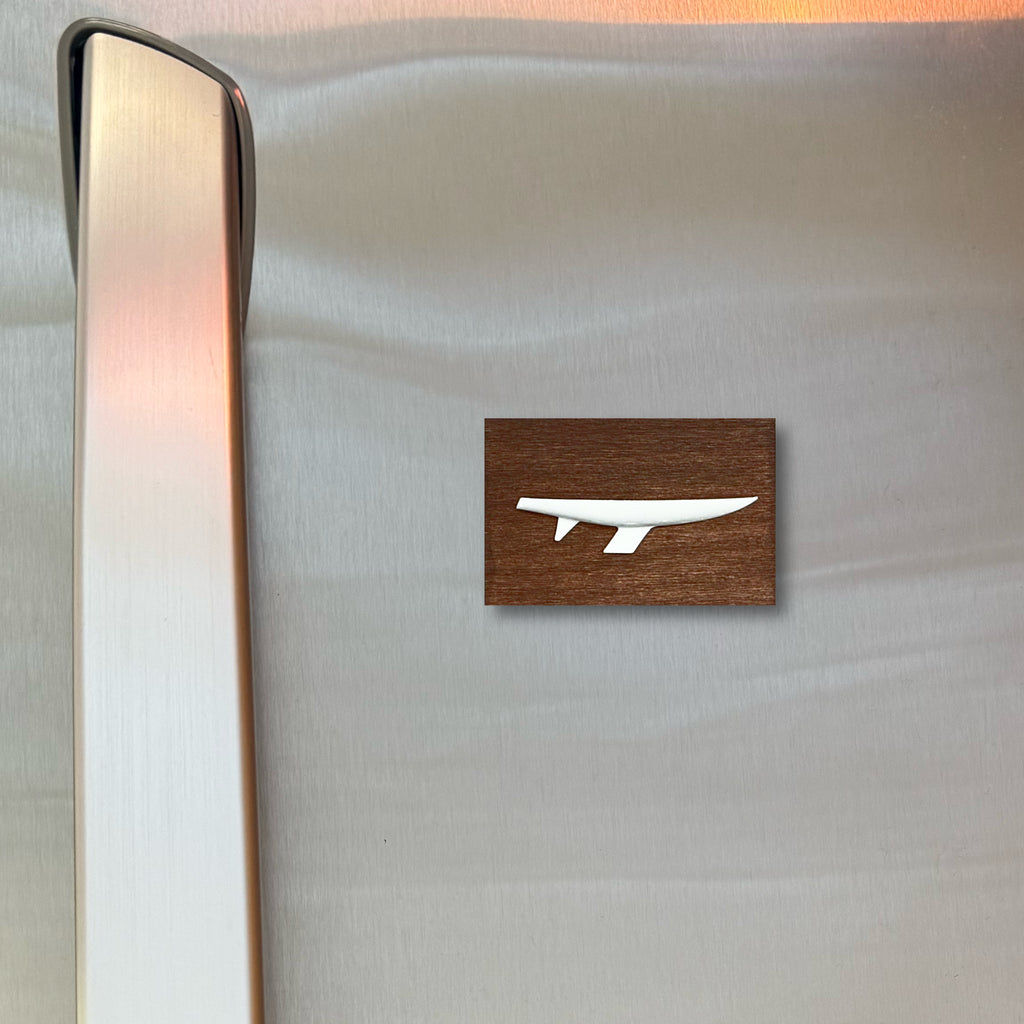 Etchells E22 Sailboat Mini Half Hull 3D Printed Ornament or Magnet