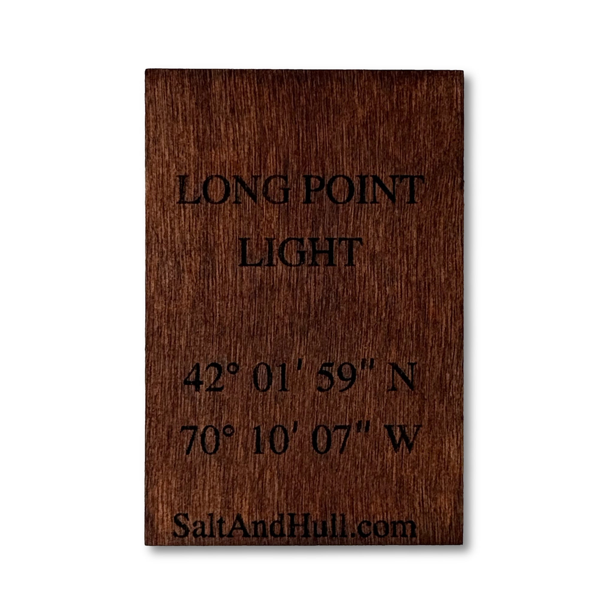 Long Point Lighthouse Mini 3D Printed Ornament or Magnet